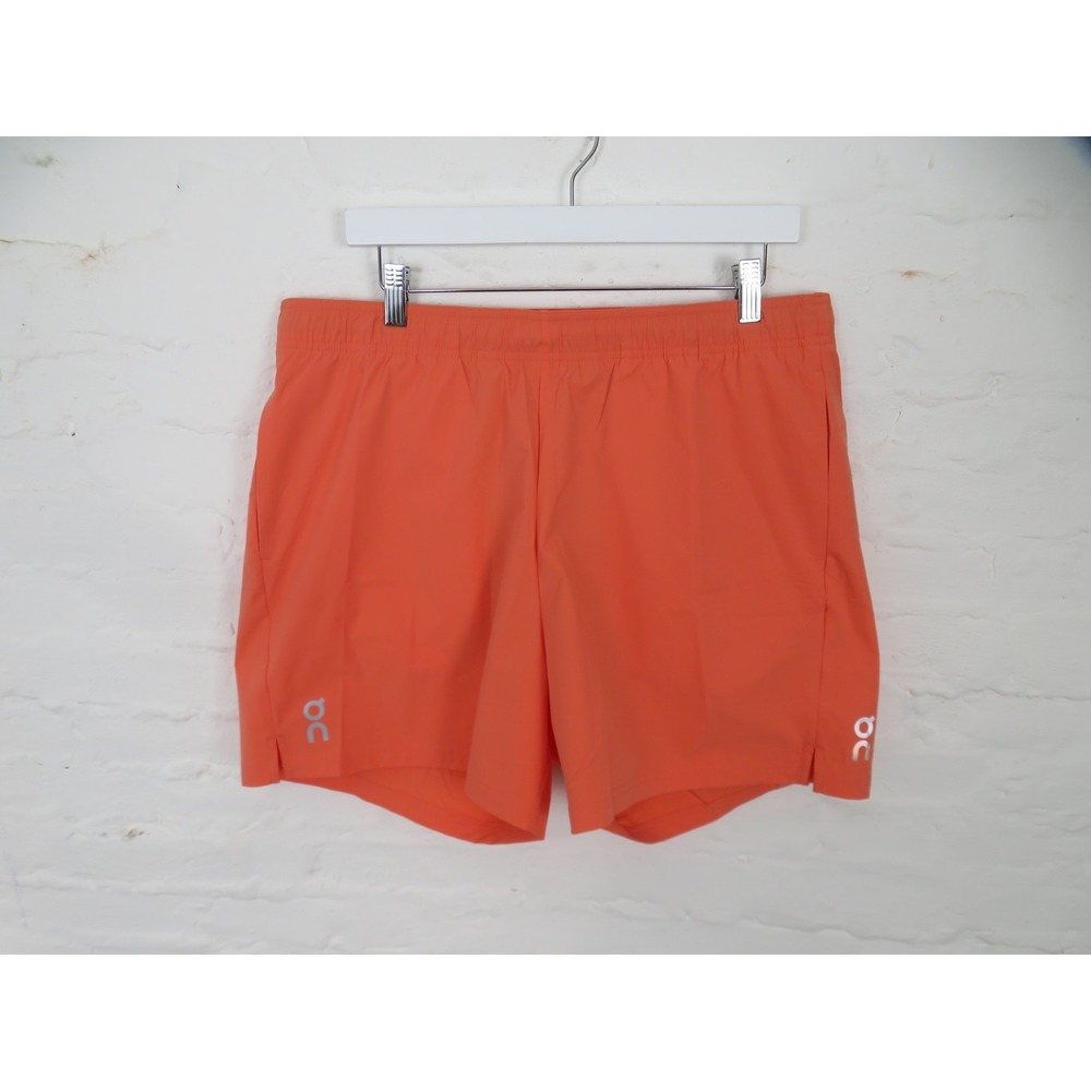 On Cloud Core Shorts Mens Large Reef Orange 5" Lined Running 1MF10124479